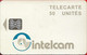 Cameroon - Intelcam - Chip - Logo Card - SC5 Iso, Glossy Finish, No Frame Around Chip, Cn.C46100860, 50Units, Used - Cameroon