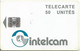 Cameroon - Intelcam - Chip - Logo Card - SC7 Iso, Glossy Finish, No CN., 50Units, Used A - Kameroen