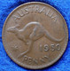 AUSTRALIA - 1 Penny 1950 KM# 43 George VI (1936-1952) Bronze - Edelweiss Coins - Autres & Non Classés
