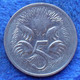 AUSTRALIA - 5 Cents 1977 "echidna" KM#64 Elizabeth II Decimal - Edelweiss Coins - Sin Clasificación