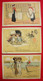 Publicité  Crème Malaceïne 3 Cartes Illustrées Par René Vincent 1909 éditeur Draeger Dos Scanné - Vincent P.