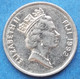 FIJI - 5 Cents 1992 "Fijian Dum - Lali" KM# 51a Elizabeth II Decimal Coinage (1971) - Edelweiss Coins - Fidschi