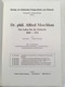 Biographie Dr. Alfred Moschkau Heft 1987 - Bibliografieën