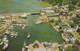 Maine USA - Aerial View - Kennebunkport Waterfront - Harbour Marina Boats - Unused - 2 Scans - Kennebunkport