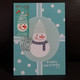 Christmas Stamps Maximum Card MC 2014 Santa Claus, Reindeer, Snowman, Hong Kong (C) - Cartes-maximum