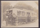 Photo Ancienne Paris Tramway Omnibus Ligne 23 Auteuil Moulineaux Voir Dos - Automobiles