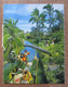 UNITED STATES USA HAWAI HULA GIRLS MINI POSTCARD PICTURE CARTOLINA POSTAL ANSICHTSKARTE DESIGN PHOTO POST CARD PC STAMP - Kauai