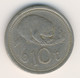 PAPUA NEW GUINEA 1976: 10 Toea, KM 4 - Papúa Nueva Guinea