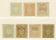 Portugal, 1904, # 7/13 Porteado, MH - Unused Stamps