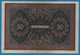 DEUTSCHES REICH 50 Mark  24.06.1919 Série AAT A # 892587 P# 66 Reihe 1 - 50 Mark