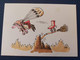 Old Postcard - Sport  -   Humour - Parachutting -illustrator Wim Moese,  - Parachute - Paracaidismo