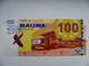 Banknote Lithuania 2004 Maxima Shop Expired With Hole 100 Litu Map - Lithuania