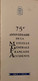 Menu - Programme - 75ème Aniversaire De La Mutuelle Générale Française Accident - MGFA - Château CHEVERNY 1958 - Menus