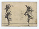 Cx17 BB2) Jacques Callot Gravure Ancienne 17ème De La Série Des CAPRICES 8x5,5cm - Stiche & Gravuren