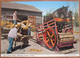 GRAIN THRESHING VILLAGE MORRISBURG PARK ONTARIO ST LAWRENCE CANADA CARD POST ANSICHTSKARTE CARTOLINA POSTCARD PC STAMP - Hamilton