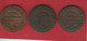 Type Dupré .  Lot  Cinq Centimes   L'An 7/5 BB L'An 8/5 A Et L'An 8 A  état TB - 1795-1799 French Directory