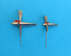 ROWING CLUB JELSA (Island Hvar) - Croatia Lot Of 2. Old Pins * Aviron Rudersport Rudern Rudernd Ruder Canottaggio - Rudersport