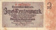 2 Rentenmark 1937 VF/F (III) Deutschland - 2 Rentenmark