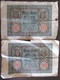 Delcampe - Allemagne - 6 Billets Dont Ein Mark 1914 - Etats D'usage - Colecciones