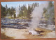 YELLOWSTONE NATIONAL PARK FIREHOLE RIVER GAYSER USA UNITED STATES CARD ANSICHTSKARTE CARTOLINA POSTCARD PC STAMP - San Jose