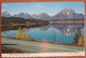 NATIONAL PARK JACKSON LAKE MT MORAN WYOMING UNITED STATES CARD ANSICHTSKARTE CARTOLINA POSTCARD PC STAMP - Rock Springs