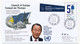 Env Affr 0,83E 50 Ans Médicaments - Obl Conseil Europe Strasbourg 23/6/2015 - Discours M. BAN KI-moon (Nations Unies) - Lettres & Documents