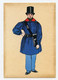Métier.poste Et Facteur Rural En Costume D'époque La Blouse   (1835 ) - Poste & Facteurs