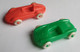 Lot 2 Petites Voitures En Plastique Rigides Années 1960 - Werbemodelle - Alle Marken