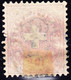 1881 10 C Mit Blauem Stempel Territet - Télégraphe