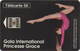 TÉLÉCARTE PHONECARD MONACO GALA INTERNATIONAL PRINCESSE GRACE GYMNASTIQUE 50 UNITÉS  UTILISÉE SPORT - Monaco