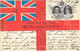 GOD SAVE THE KING Carte Avec Oblitération Mixte Angleterre France 1902 - Autres & Non Classés