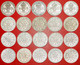 • COMPLETE SET 20 COINS: UNITED KINGDOM ★ 2 SHILLINGS FLORIN 1947-1967! LOW START ★ NO RESERVE! - Collections