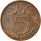 Monnaie, Pays-Bas, Beatrix, 5 Cents, 1948, TTB, Copper-Nickel-Zinc, KM:2 - 5 Cent