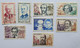 Lot De 8 Timbres France Oblitérés - Personnages - Héros De La Résistance -  Années 1960, 1963 Et 1967 - Andere & Zonder Classificatie