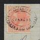 1886 COVER CARTERIA LAS CAMPANAS NAVARRA On 15c Ed. RARE CANCELLATION ON THIS ISSUE - Lettres & Documents