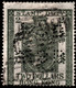 Hong Kong 1874 F1 $2 Olive-green P15½x15 Wmk Crown CC Used B62 Cancel  Perfin NSB NSB - Stempelmarke Als Postmarke Verwendet