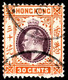 Hong Kong 1911 SC97 30c Purple And Orange-yellow P14 Wmk Mult Crown CA Used Cds Cancel - Usati