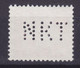 Denmark Perfin Perforé Lochung (N32) 'NKT' Nordisk Kabel- Og Traadfabriker, København Fr. IX. Stamp (2 Scans) - Varietà & Curiosità