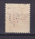 Denmark Perfin Perforé Lochung (T09) 'TG' Adolf Trier & Goldschmidt, København 15 Øre Karavelle 1930 Cancel (2 Scans) - Variétés Et Curiosités