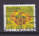Australia Perfin Perforé Lochung 'T' Tasmania 1973 Mi. 528, 13c. Coral Crab (2 Scans) - Perforiert/Gezähnt