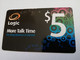 BERMUDA  $5,-  BERMUDA    LOGIC  BERMUDA  MORE TALK TIME       PREPAID CARD  Fine USED  **4309** - Bermudas