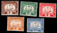 Hong Kong 1923 SGD1-D5 Postage Due Set Of 6  Lightly Hinged Mint - Strafport