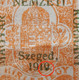 STEPHEN CROWN-2 F-OVERPRINT NEMZETI SZEGED- ERROR 9-NEWSPAPER STAMP-HUNGARY-1919 - Szeged