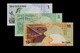 Qatar 2008 1 5 10 UNC Riyals P-28 P-29 P-30 Set (Sign 2) - Qatar