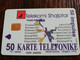 ALBANIA TELEKOMI SHQIPTAR  50 UNITS CHIPCARD /  **4337** - Albania