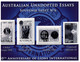 (BB 30) Australian Unadopted Essays - Souvenir Sheet Nº5 (Lions 50th Anni. Design) - Cinderella