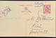 Entier Carte Belge Barré En Feldpost ! Utilisé Par Un Allemand Obl Dateur Feldpost 13 Juin 1940 Superbe & RR - Belgisch Leger