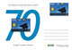 IRELAND - STATIONARY POSTCARDS 70 YEARS OF IRISH POSTAGE  /Q50 - Interi Postali