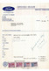 VP FACTURE BELGIQUE 1969 (V2030) FORD Ets TEUGHELS (1 Vue) Neckerpoel 115 MECHELEN Timbres Fiscaux 13500 +8428 FB - Automobilismo