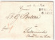 KLASSISCHE BERLIN-STEMPEL: 1827, Faltbrief Mit L2 BERLIN Und L1 "Nach Abg. D. Post" - Vorphilatelie